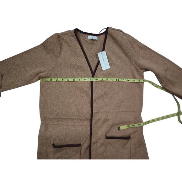 Charter Club Camel Cardigan. Warm camel HTHR. Oct Fashion. Size M - Picture 5 of 6